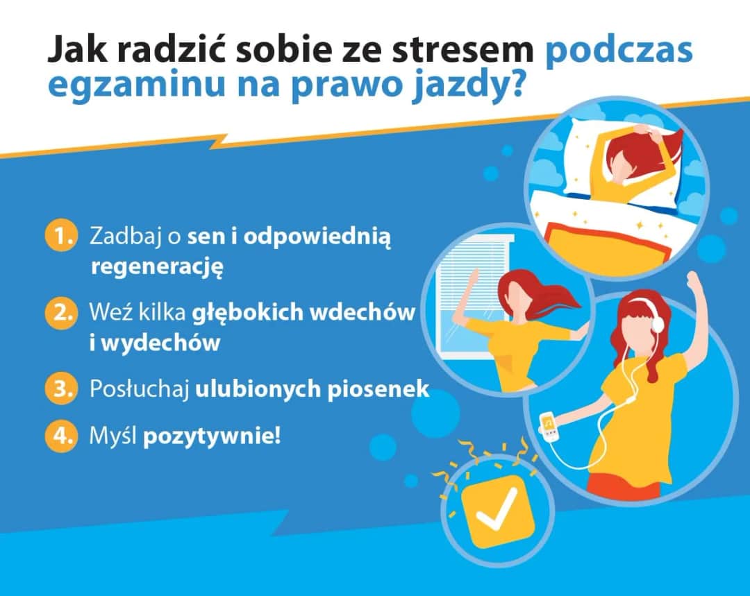 Skuteczne sposoby na uspokojenie przed egzaminem na prawo jazdy