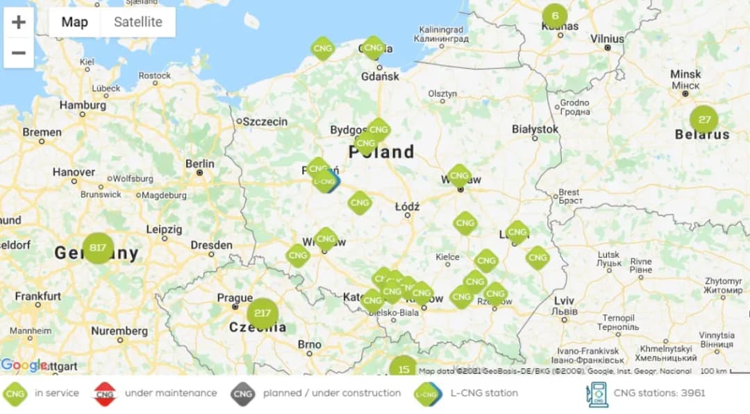 Gdzie tankować cng w Szczecinie? Sprawdź najlepsze stacje i ceny